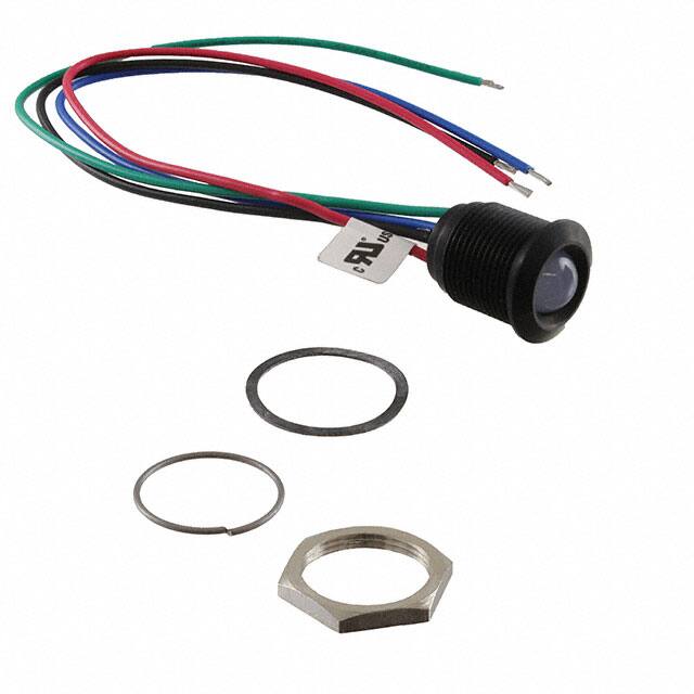 Q16P5BZZRGB12ECA APEM Inc.  Indicatori del pannello Spie luminose